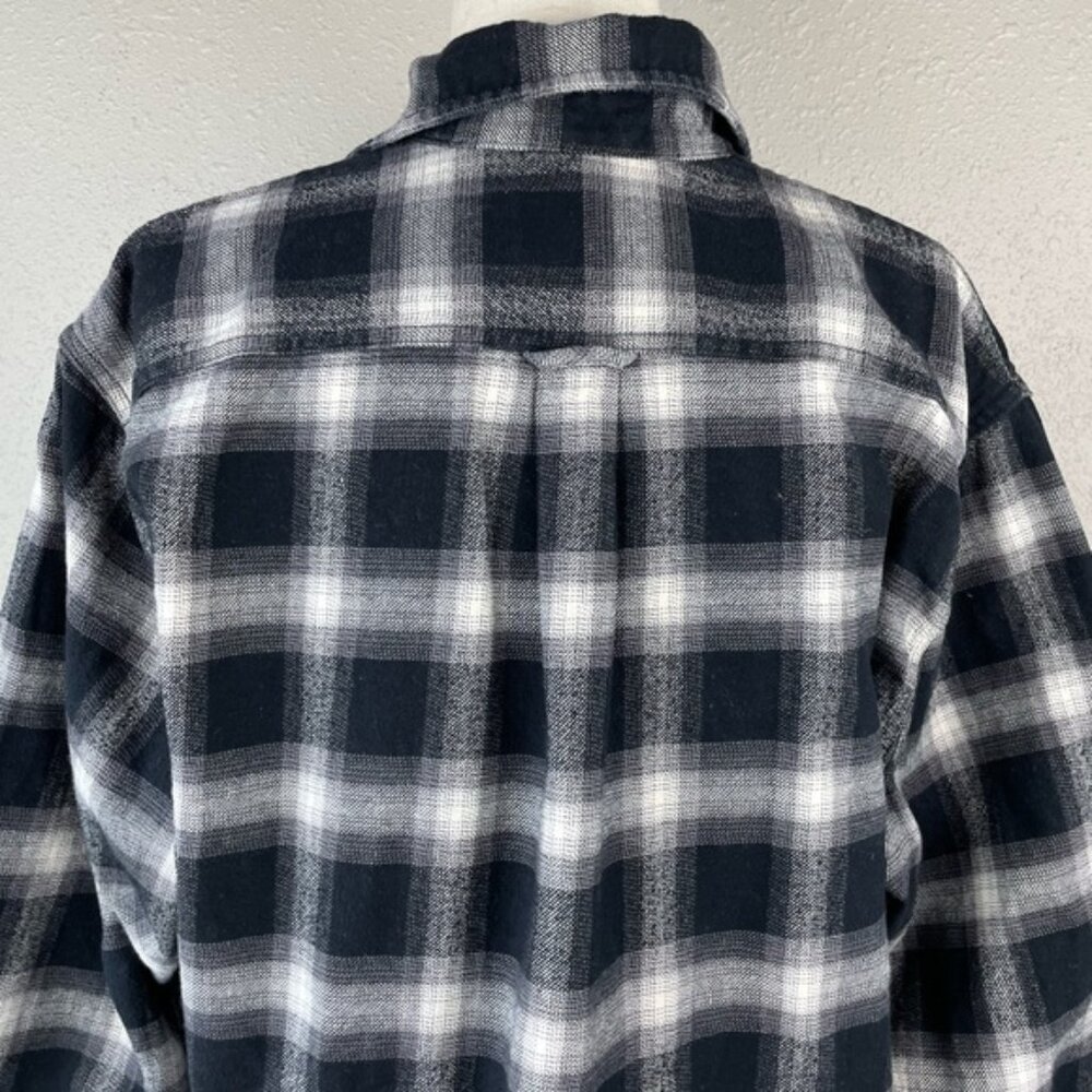 JACHS Flannel Button Down Shirt Size L EUC - Picture 6 of 8